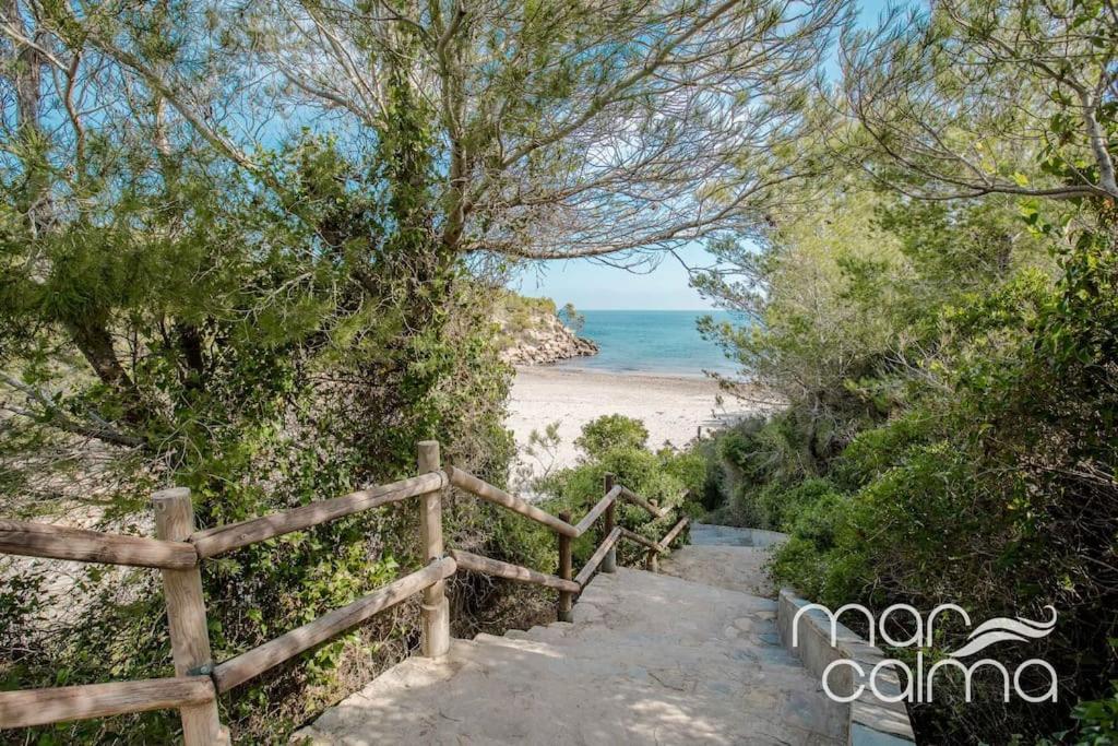 Les Tres Cales Villa Elvira By Marcalma מראה חיצוני תמונה