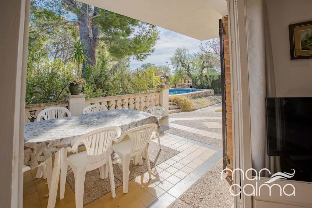 Les Tres Cales Villa Elvira By Marcalma מראה חיצוני תמונה